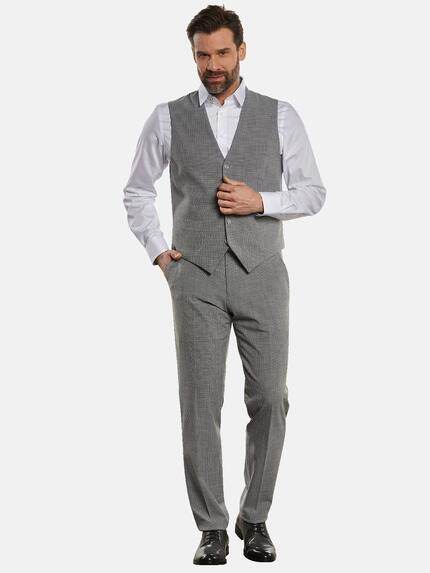 engbers Herren Anzugweste hochelastisch Kieselgrau 32774 engbers Herren Anzugweste hochelastisch Kieselgrau 32774