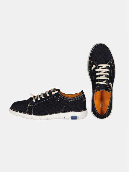 engbers Herren Sportiver Sneaker Marineblau 32610 engbers Herren Sportiver Sneaker Marineblau 32610