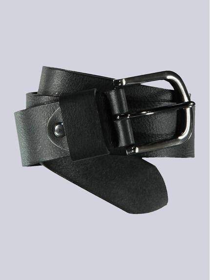 emilio adani Ledergürtel Basic Schwarz