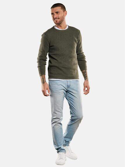 emilio adani Herren Pullover strukturiert Grün 33264 emilio adani Herren Pullover strukturiert Grün 33264