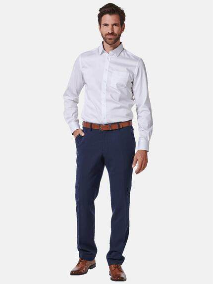 engbers Herren Anzug-Hose slim fit Blau 35401 engbers Herren Anzug-Hose slim fit Blau 35401