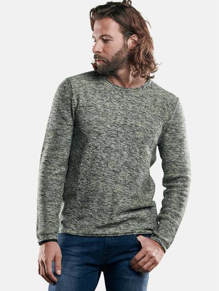 emilio adani softer Pullover mit Strukturoberfläche Hellgelb