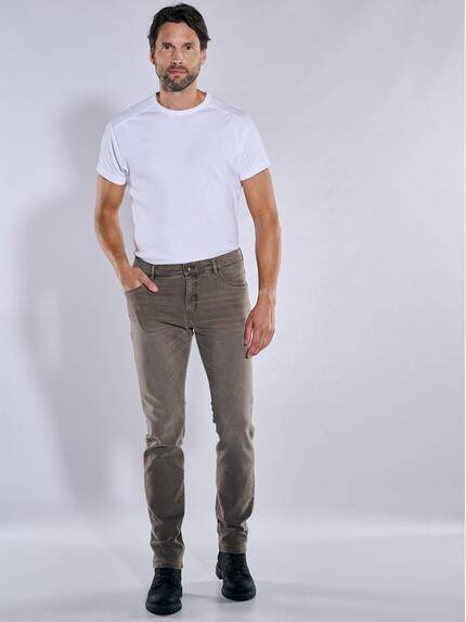engbers Herren Super-Stretch-Jeans slim fit Braun 38112 engbers Herren Super-Stretch-Jeans slim fit Braun 38112