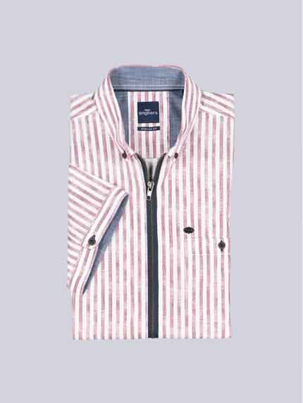 engbers Herren Kurzarm-Hemd strukturiert Rot 38770 engbers Herren Kurzarm-Hemd strukturiert Rot 38770