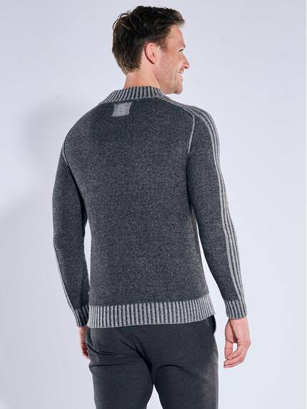 ENGBERS GERMANY Herren Pullover mit Kaschmiranteil Dunkelgrau 39562 ENGBERS GERMANY Herren Pullover mit Kaschmiranteil Dunkelgrau 39562