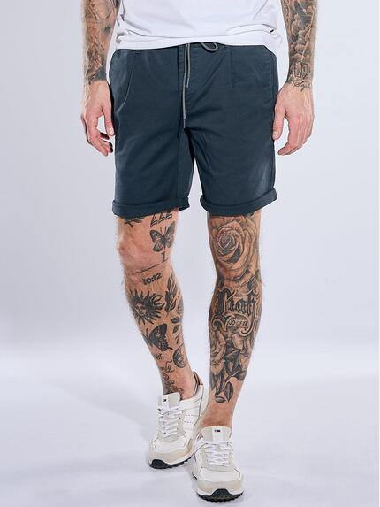 emilio adani Herren Bermuda Marineblau 40360