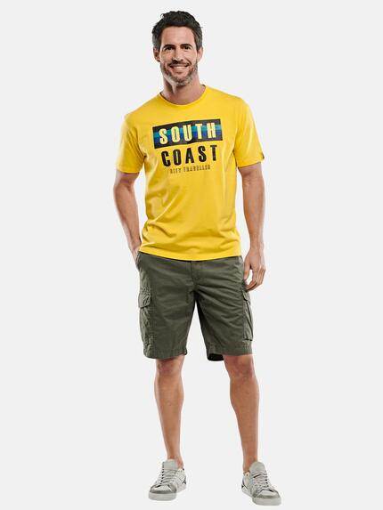 engbers Herren Rundhals T-Shirt Gelb 27345 engbers Herren Rundhals T-Shirt Gelb 27345