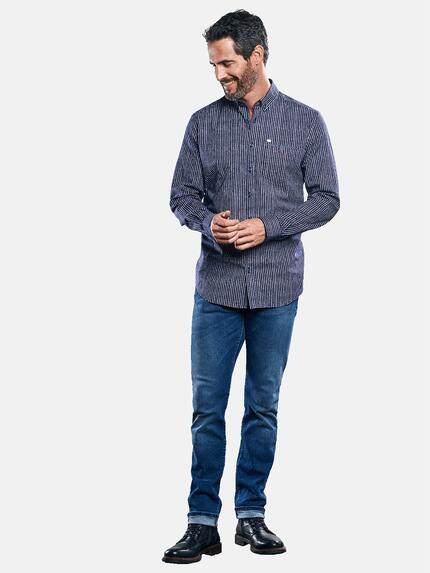 engbers Herren Hemd mit Comfort-Stretch-Anteil Saphirblau 30961 engbers Herren Hemd mit Comfort-Stretch-Anteil Saphirblau 30961