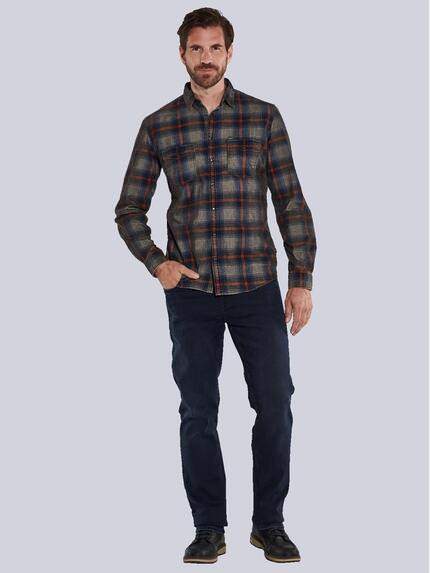 engbers Herren Langarm-Hemd kariert Braun 35658 engbers Herren Langarm-Hemd kariert Braun 35658