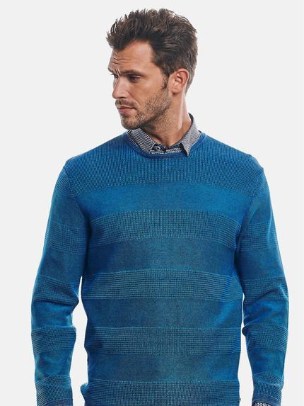 engbers Herren Pullover Rundhals Blautuerkis 30987 engbers Herren Pullover Rundhals Blautuerkis 30987