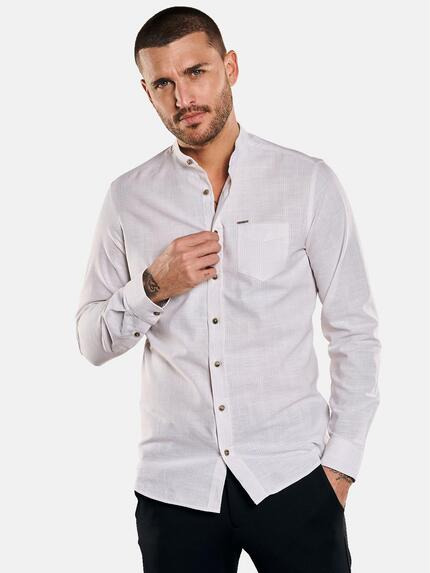 emilio adani Langarm-Hemd gestreift Beige