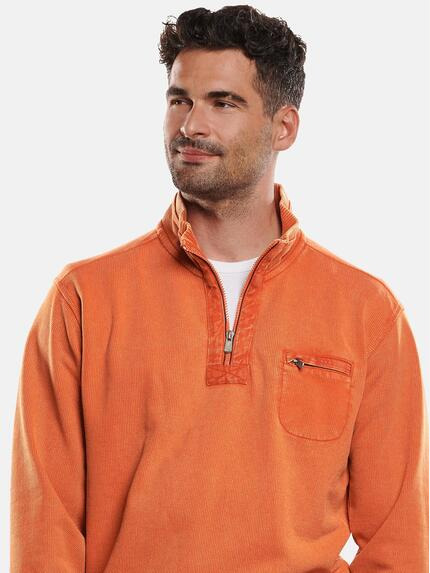engbers Herren Sweatshirt Stehbund Reinorange 30918 engbers Herren Sweatshirt Stehbund Reinorange 30918