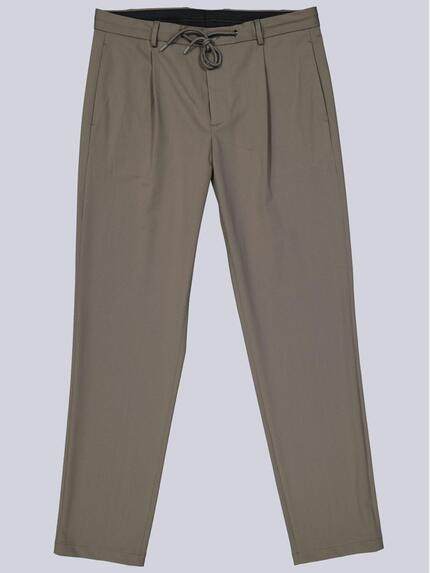 emilio adani Herren Anzug-Hose mit Tunnelzug Beige 39132 emilio adani Herren Anzug-Hose mit Tunnelzug Beige 39132