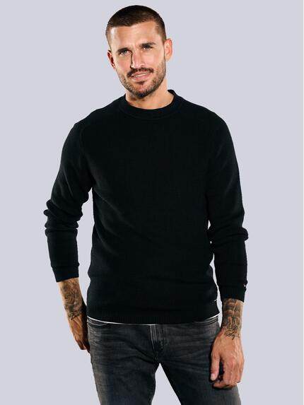 emilio adani Pullover uni Schwarz