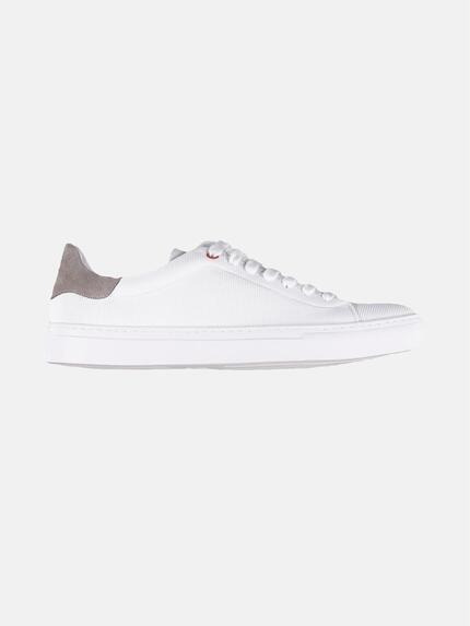 emilio adani leichter Sommersneaker Reinweiss