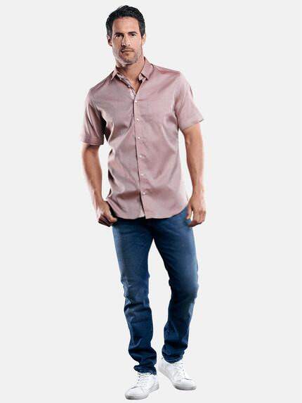 engbers Herren 100% bügelfreies Hemd Bordeaux 29453 engbers Herren 100% bügelfreies Hemd Bordeaux 29453