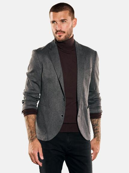 emilio adani Freizeit-Sakko slim fit Anthrazit
