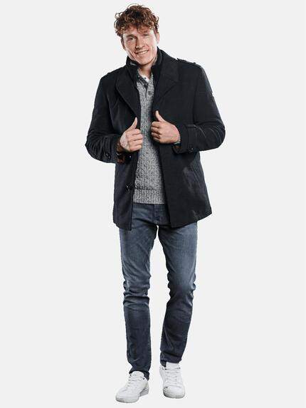 engbers Herren Kurzmantel Schwarz 30767 engbers Herren Kurzmantel Schwarz 30767