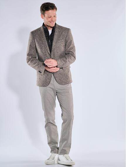 ENGBERS GERMANY Herren Sakko mit heraustrennbarem Inlet Dunkelbraun 39511 ENGBERS GERMANY Herren Sakko mit heraustrennbarem Inlet Dunkelbraun 39511