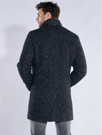 39393 Herren emilio adani Mantel in Schwarz kaufen 39393 | engbers.com