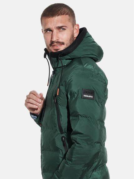 emilio adani Herren Jacke mit wasserdichten Zippern Grün 32251 emilio adani Herren Jacke mit wasserdichten Zippern Grün 32251