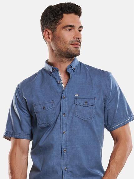 engbers Herren Hemd uni Saphirblau 31333 engbers Herren Hemd uni Saphirblau 31333