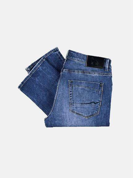 emilio adani Herren Modisch gewaschene Jeans mit schmaler Passform Blau 30297 emilio adani Herren Modisch gewaschene Jeans mit schmaler Passform Blau 30297