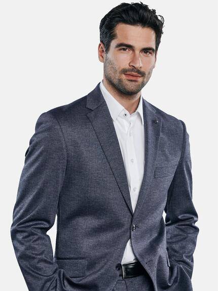 engbers Herren Anzug-Sakko kariert Blau 31819
