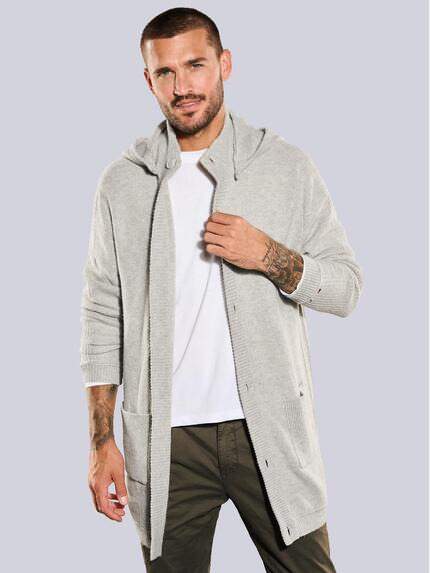 emilio adani Pullover Hellgrau