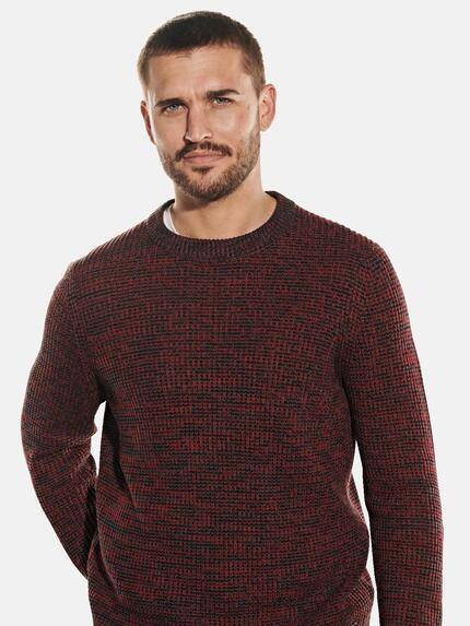 emilio adani Herren Pullover rundhals Rot 31980 emilio adani Herren Pullover rundhals Rot 31980