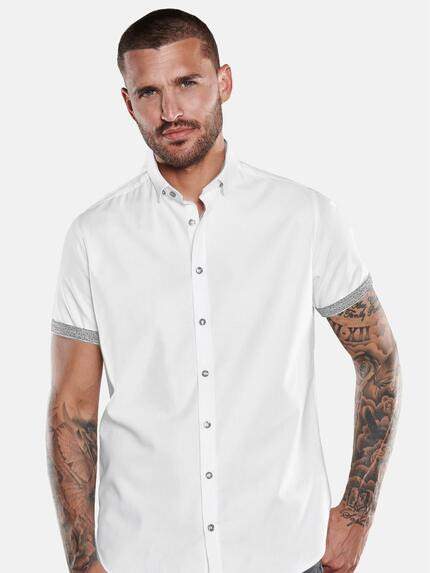 emilio adani Herren Hemd uni Weiß 33265 emilio adani Herren Hemd uni Weiß 33265