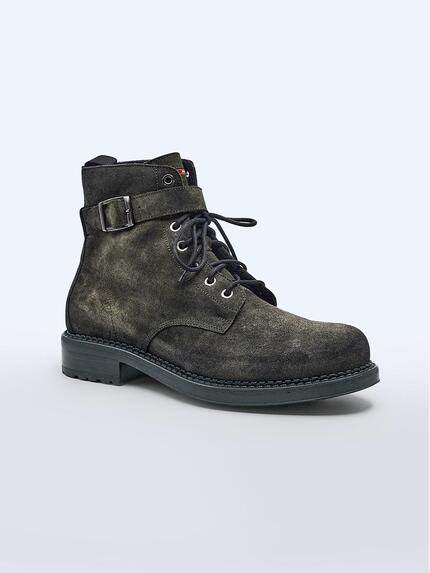 emilio adani Herren Boots Dunkelgruen 41191