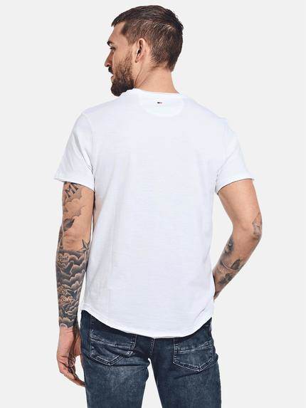 emilio adani Herren Basic-Shirt "My Favorite" Reinweiss 33484 emilio adani Herren Basic-Shirt "My Favorite" Reinweiss 33484