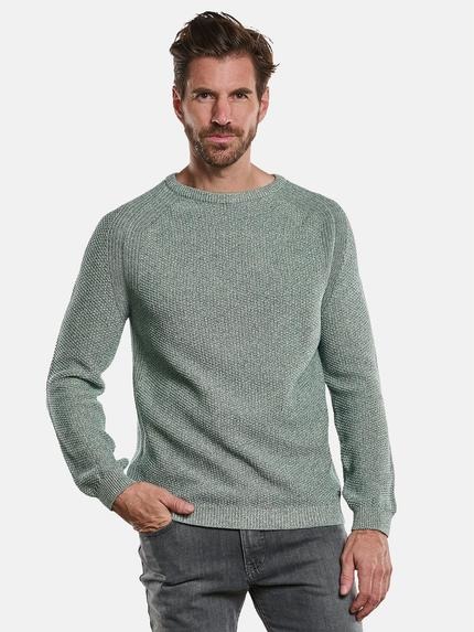 engbers Pullover meliert Hellgruen