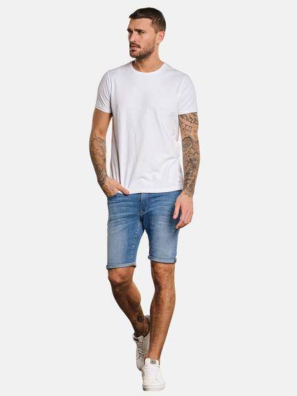 emilio adani Herren Denim-Bermuda Blau 33178 emilio adani Herren Denim-Bermuda Blau 33178