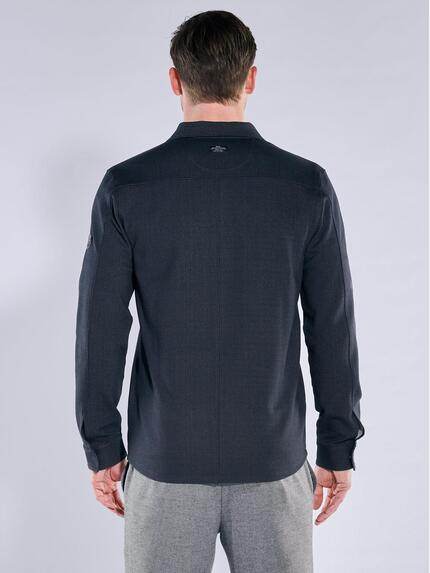 engbers Herren Overshirt mit Reißverschluss Saphirblau 39961 engbers Herren Overshirt mit Reißverschluss Saphirblau 39961