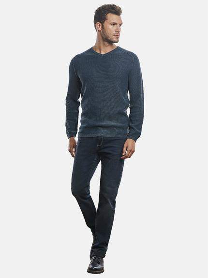 engbers Herren Pullover V-Ausschnitt Petrolgruen 31703 engbers Herren Pullover V-Ausschnitt Petrolgruen 31703