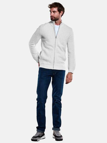 engbers Herren Strickjacke strukturiert Silbergrau 33387 engbers Herren Strickjacke strukturiert Silbergrau 33387