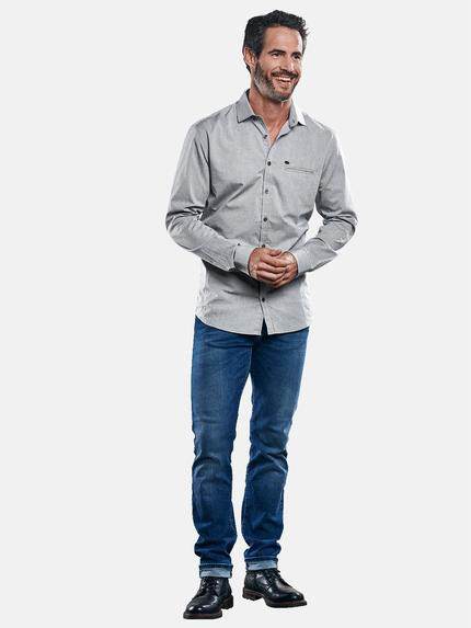 engbers Herren Sakko-Hemd Hellgrau 30542 engbers Herren Sakko-Hemd Hellgrau 30542