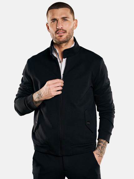 emilio adani Blouson-Jacke Super-Stretch Schwarz