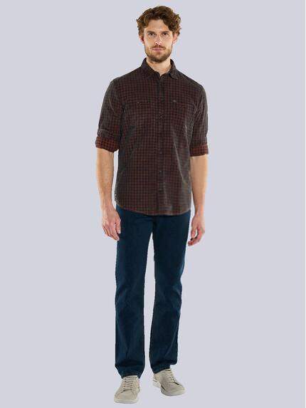 engbers Herren Langarm-Hemd kariert Rot 35656 engbers Herren Langarm-Hemd kariert Rot 35656