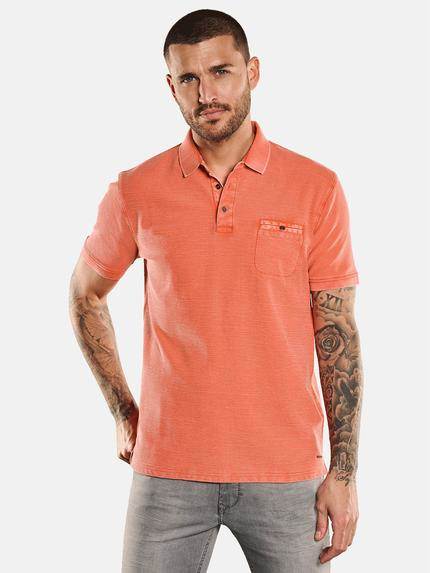 emilio adani Polo-Shirt strukturiert Orange