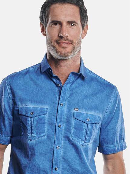 engbers Herren Hemd mit Waschungen Tuerkis 29940 engbers Herren Hemd mit Waschungen Tuerkis 29940
