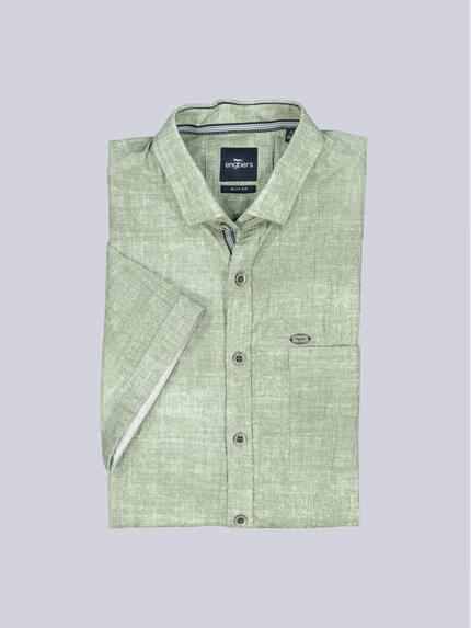 engbers Herren Kurzarm-Hemd strukturiert Hellgruen 39030 engbers Herren Kurzarm-Hemd strukturiert Hellgruen 39030