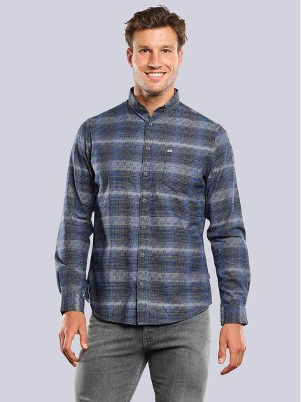 engbers Karohemd Royalblau