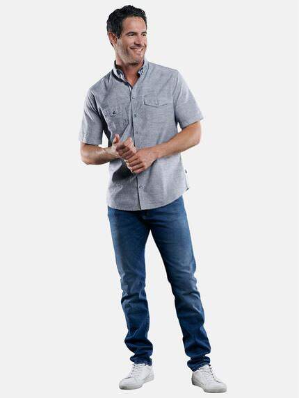 engbers Herren Kerniges Hemd mit Galon-Tape Saphirblau 29426 engbers Herren Kerniges Hemd mit Galon-Tape Saphirblau 29426