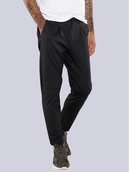 emilio adani Chino slim fit Schwarz