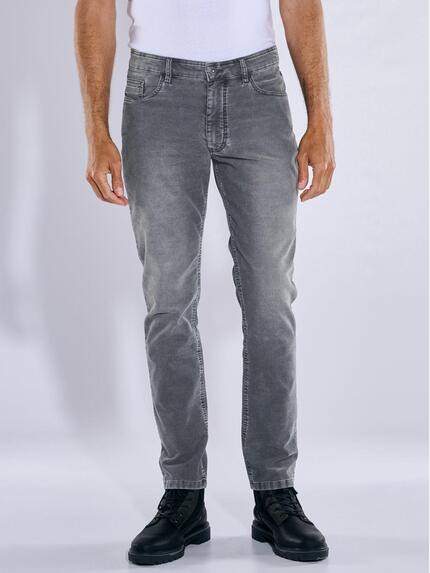 engbers 5-Pocket-Hose regular Kieselgrau