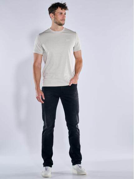 emilio adani Herren T-Shirt uni Beige 39166