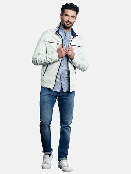 engbers Herren Kontrastjacke Naturweiss 31023 engbers Herren Kontrastjacke Naturweiss 31023